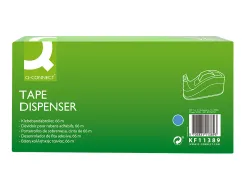 Devidoir de comptoir de ruban adhesif pour rouleau de 66m 220x100x70 mm coloris bleu
