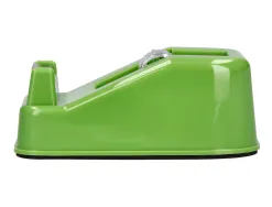 Devidoir de comptoir liderpapel ecouse 100% plastique recycle ruban adhesif 19mmx33m coloris vert