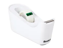 Devidoir scotch c18 blanc + rouleau scoth magic tape 19mmx33m