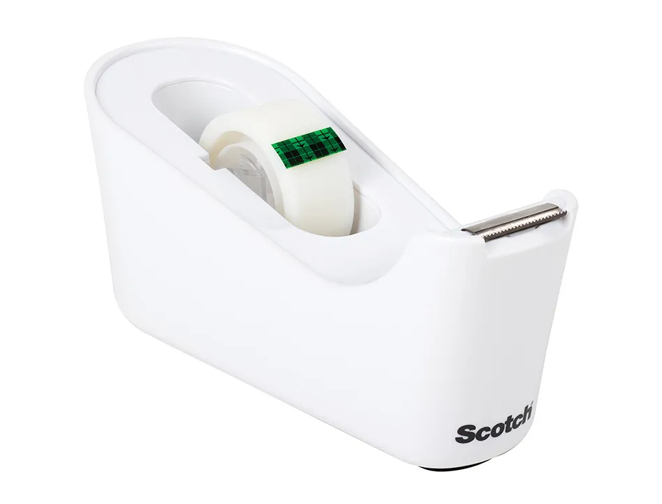 Devidoir scotch c18 blanc + rouleau scoth magic tape 19mmx33m