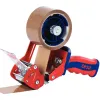 Devidoir tesa manuel emballage armature et lame metal poignee abs coloris bleu + 2 rouleaux adhsefis 66mx50mm