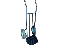 Diable professionnel 1225x557x625mm plateforme fixe 2 roues gonflables charge max 250gá