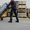 Diable viso manutention 1100x461x55mm pelle acier roues caoutchouc charge maximale 200kg