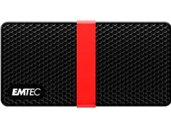 Disque dur ssd portable emtec x200 power plus usb-c 3.1 gen1 transfert haute vitesse grande capacite de stockage 512gb
