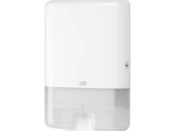 Distributeur essuie-mains tork xpress h2 distribution feuille à feuille coloris blanc
