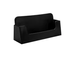 Distributeur exacompta cartes visite 1 case pour 50 cartes coloris noir