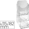 Distributeur exacompta simple format prospectus 1/3 a4 vertical 3 compartiments de profondeur 28mm