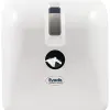 Distributeur papier hygienique coldis bobine devidage central coloris blanc