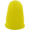 Doigtier caoutchouc assure parfait accrochage feuilles picots entourants doigtier n.2 diamètre 24mm sachet 12 unités