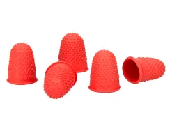 Doigtier caoutchouc assure parfait accrochage feuilles picots entourants doigtier n.0 diamètre 19mm sachet 12 unités
