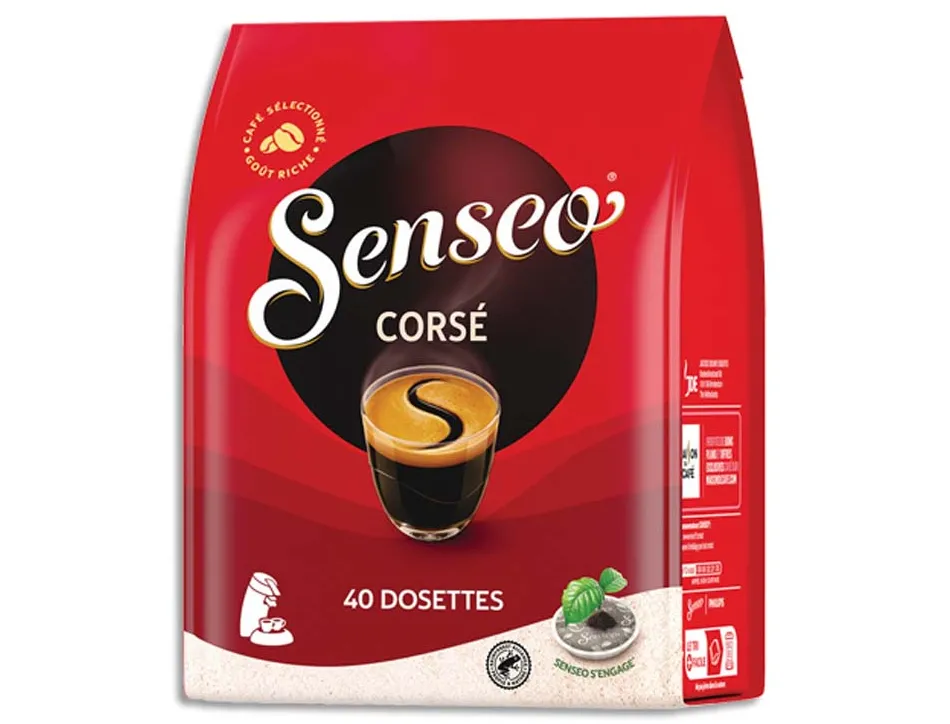 Dosettes café senseo classic équilibré paquet 54