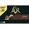Dosettes cafe l or cafe moulu corse espresso forza 100 arabica boite 30