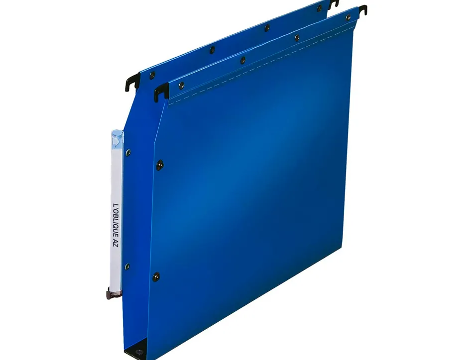 Dossier suspendu elba polypro ultimate armoire h275mm entraxe 330mm fond 30 coloris bleu boîte 10 unités