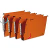 Dossier suspendu esselte dual kraft lmg 240g armoire entraxe 330mm h275mm fond 30 coloris orange boîte 25 unités