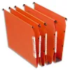 Dossier suspendu esselte dual kraft lmg 220g armoire entraxe 330mm h275mm fond 15 coloris orange boîte 25 unités