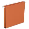 Dossier suspendu l'oblique economique kraft orange 210g a4 tiroir entraxe 330mm h250mm fond 30mm boite 25u