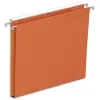 Dossier suspendu l'oblique economique kraft orange 210g a4 tiroir entraxe 330mm h250mm fond 15mm boite 25u
