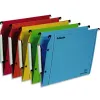 Dossiers suspendus esselte lmg armoire en kraft 240g fond v bouton-pression coloris assortis paquet de 10