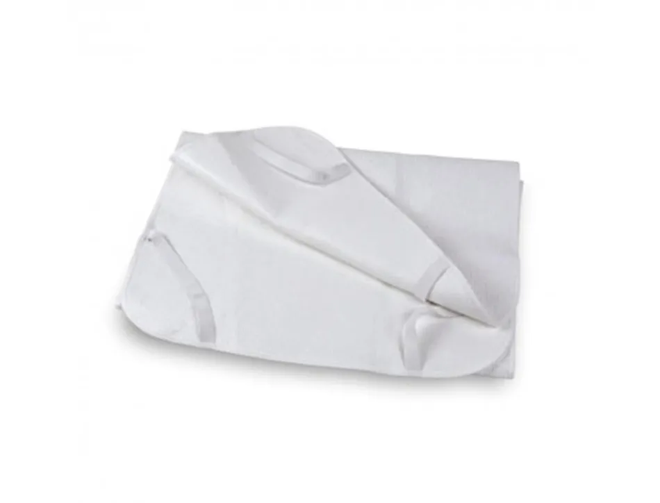 Drap alese lap 50% coton double pvc impermeable fixation 4 elastiques lavable a 60 c 130cm