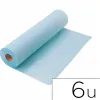Drap d'examen plastifie 180f carton de 6 rlx