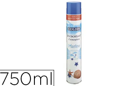 Désodorisant coldis usage professionnel parfum marine aérosol 750ml