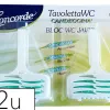 Désodorisant cuvette wc coldis triple action javel détartre blanchit hygiénise lot 2 unités