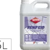 Détartrant désincrustant sanitaire élimine tartre calcaire rouille parfum floral bidon 5l