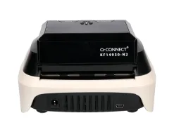 Détecteur q-connect faux billets port usb adaptateur courant europe uk certificat ce 155x137x82mm 700g