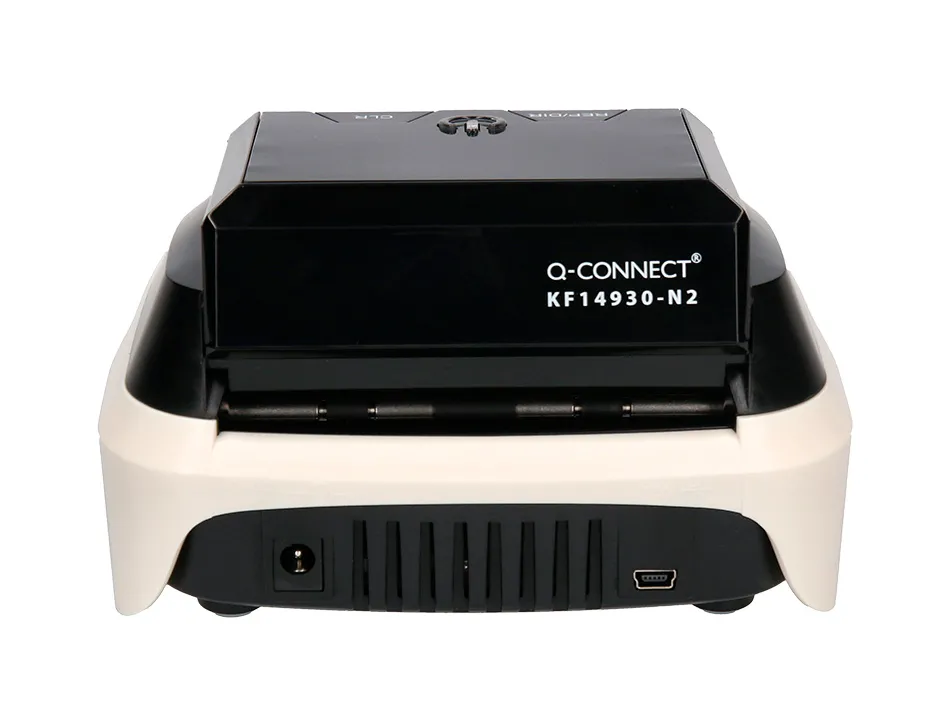 Détecteur q-connect faux billets port usb adaptateur courant europe uk certificat ce 155x137x82mm 700g