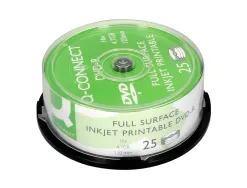 Dvd-r q-connect vitesse 16x tour 25 unités