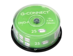 Dvd-r q-connect vitesse 16x tour 25 unités