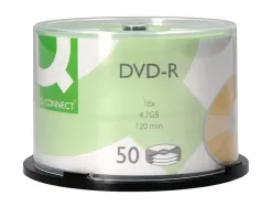 Dvd-r q-connect vitesse 16x tour 50 unités