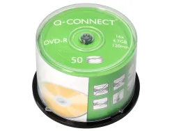 Dvd-r q-connect vitesse 16x tour 50 unités