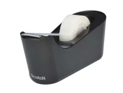 Dévidoir adhésif scotch c18 coloris noir avec 1 ruban magic 19 mm x 33 m