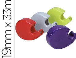 Dévidoir esselte dr33 abs lame acier pour ruban 19mmx33m