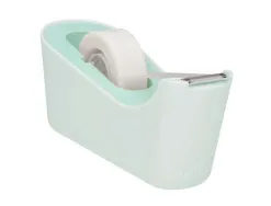 Dévidoir ruban adhésif scotch c18 coloris menthe rouleau magic invisible 19mmx33m