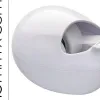 Dévidoir scotch galet blanc + 1 ruban adhésif 19mmx7.5m