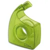Dévidoir tesa easy cut green 100% recyclé pour ruban adhésif 19mmx33m lame dentelée coloris vert