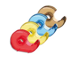 Dévidoir wonday escargot abs lame acier pour ruban adhésif 19mmx33m