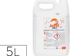 Eau de javel coldis 9 degrés 2.6% chlore actif nettoie désodorise désinfecte blanchit bidon 5l
