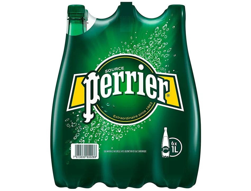Eau gaz perrier pet 1l