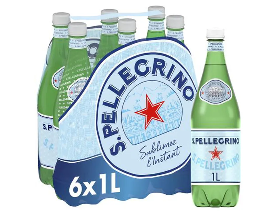 Eau gaz san pellegrino pet 1l