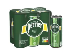 Eau gazeuse perrier canette 33cl