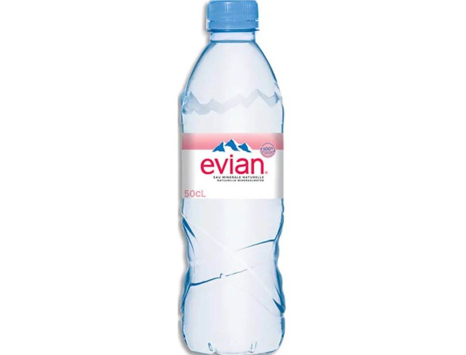 Eau plate évian bouteille 50cl