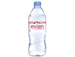 Eau plate évian bouteille 1l