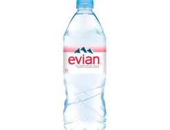 Eau plate évian bouteille 1l