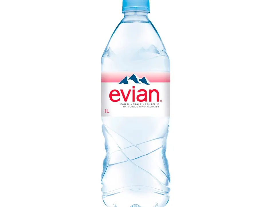 Eau plate évian bouteille 1l