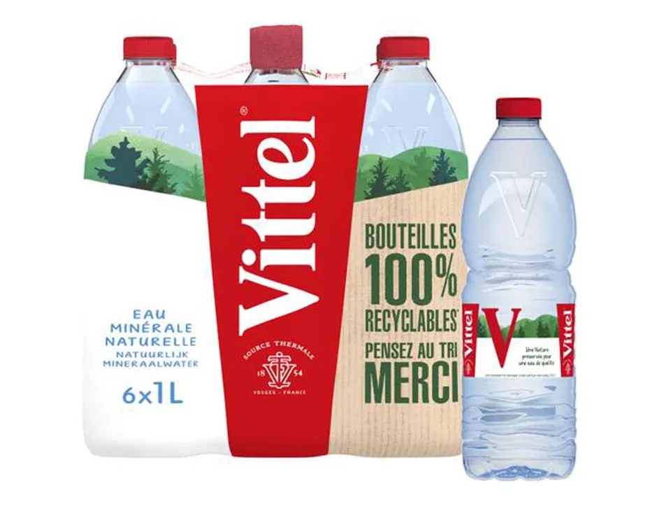 Eau plate vittel grande source bouteille 1l