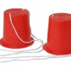 Echasse plastico rototech 2 bases cylindriques avec ficelles diamètre 105mm hauteur 140mm