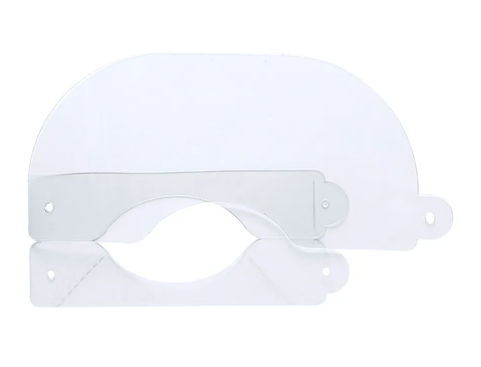 Ecran de protection bucco-nasal avec mentonniere materiel pet 17x8,5 cm
